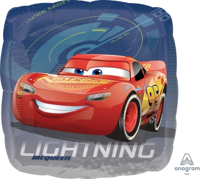 18" Foil - Cars Lightning balloon