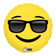 BET 18" Foil Emoji Sunglasses balloon