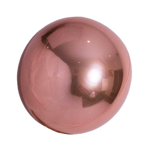 (3) 7" Rose Gold Spheroid balloon