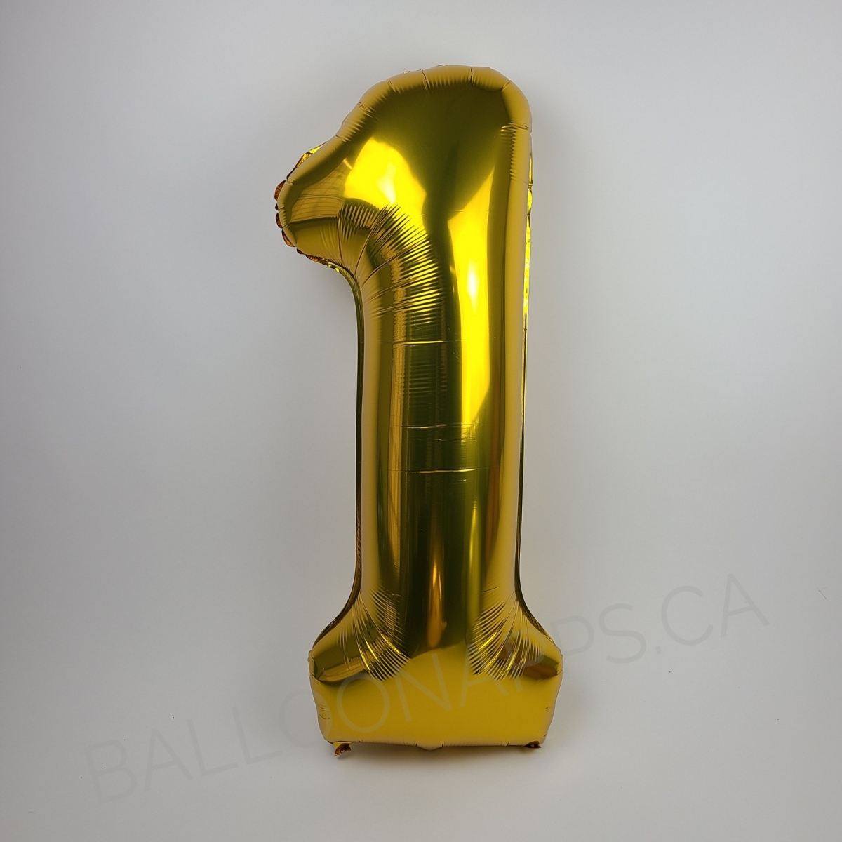 40" Econo Number #1 Gold balloon