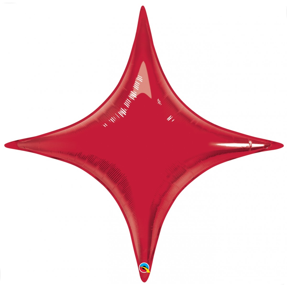 40" Shape - Starpoint - Ruby Red balloon
