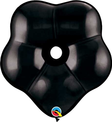 (50) 6" Blossom Fashion Onyx Black balloons