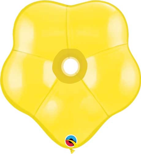 (50) 6" Blossom Standard Yellow balloons