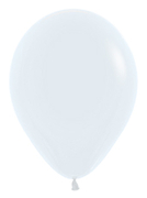 SEM (100) 5" Fashion White balloons