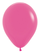 SEM (100) 5" Deluxe Fuchsia balloons
