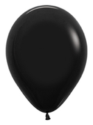 SEM (100) 5" Deluxe Black balloons