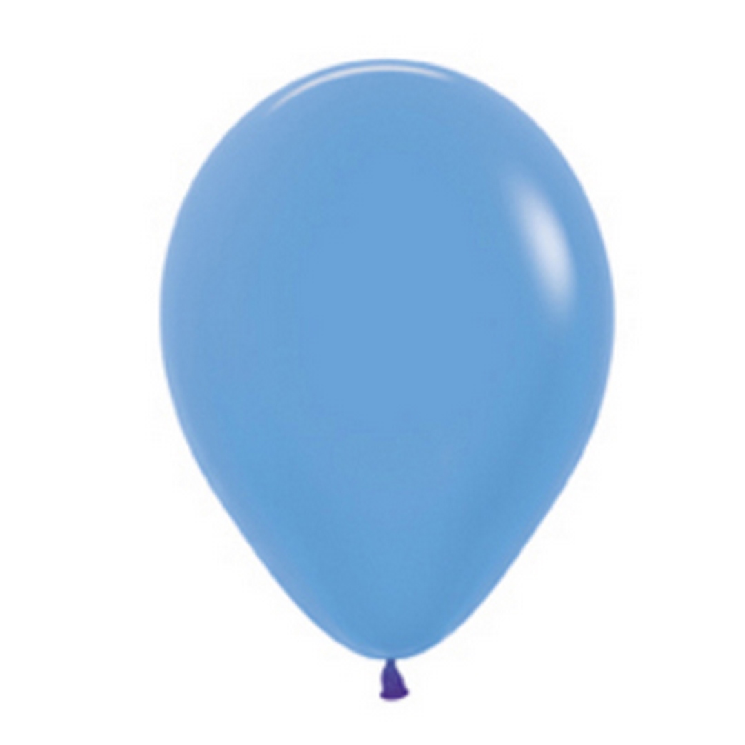 BET (100) 5" Neon Blue balloons