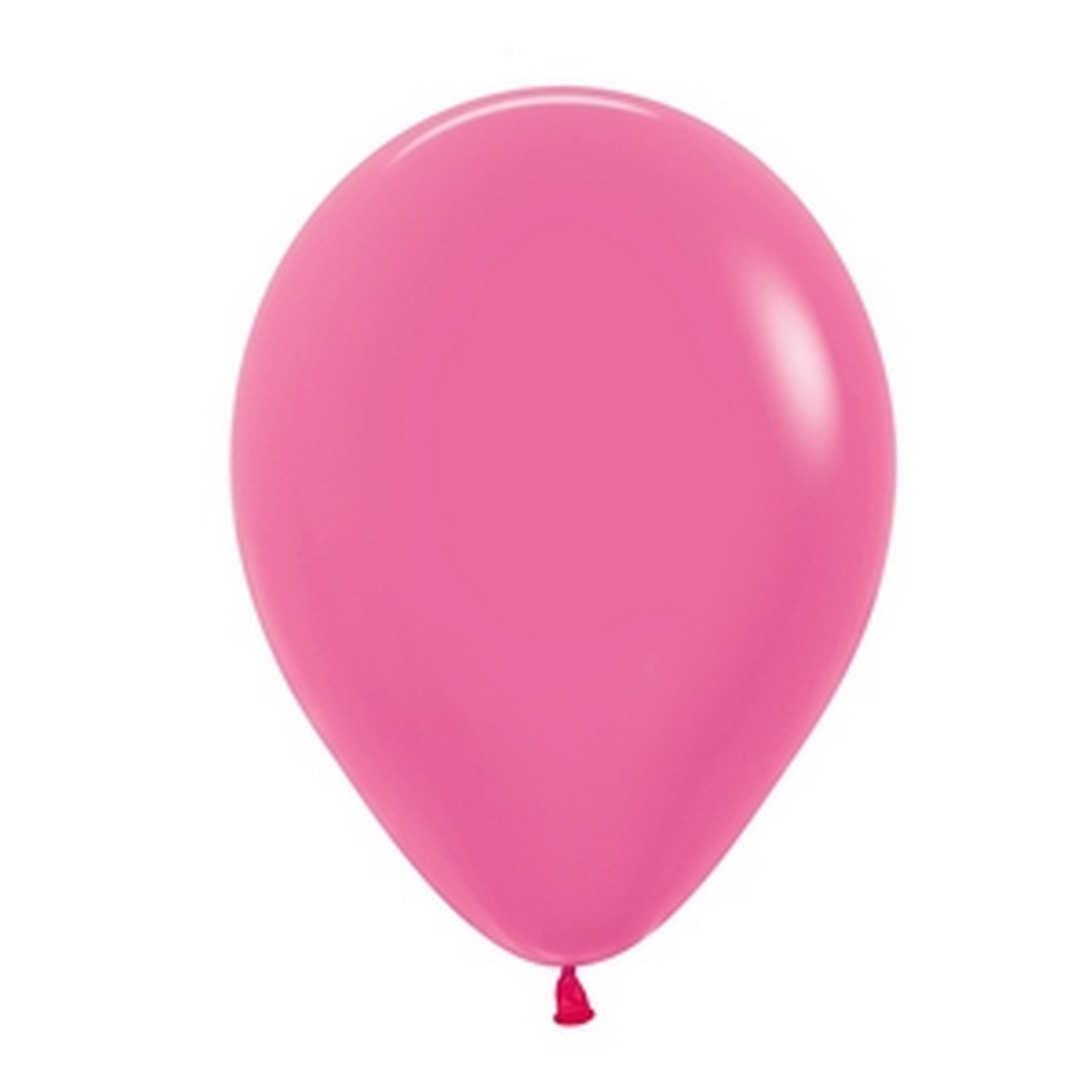 SEM (100) 5" Neon Magenta balloons