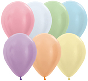 BET (100) 5" Pearl Assorted balloons