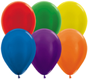 BET (100) 5" Metallic Assorted balloons