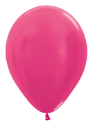 BET (100) 5" Metallic Fuchsia balloons