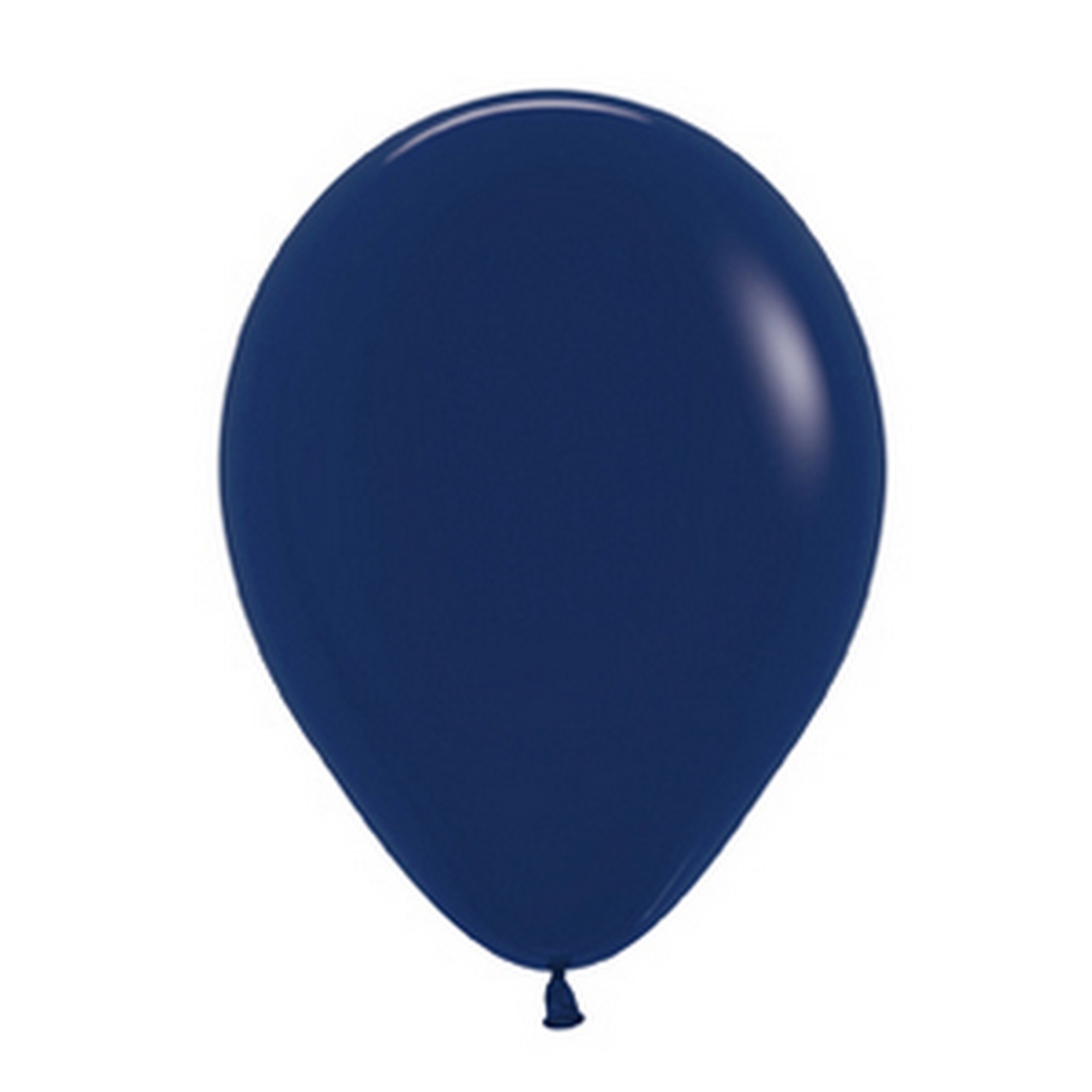 SEM (100) 11" Fashion Navy Blue balloons
