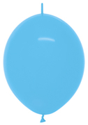 BET (50) 12" Link-O-Loon Fashion Blue balloons