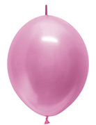 BET (50) 12" Link-O-Loon Pearl Fuchsia balloons