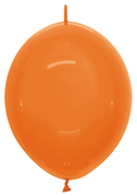 BET (50) 12" Link-O-Loon Crystal Orange balloons