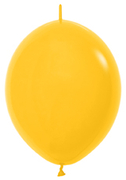 BET (50) 6" Link-O-Loon Deluxe Marigold balloons