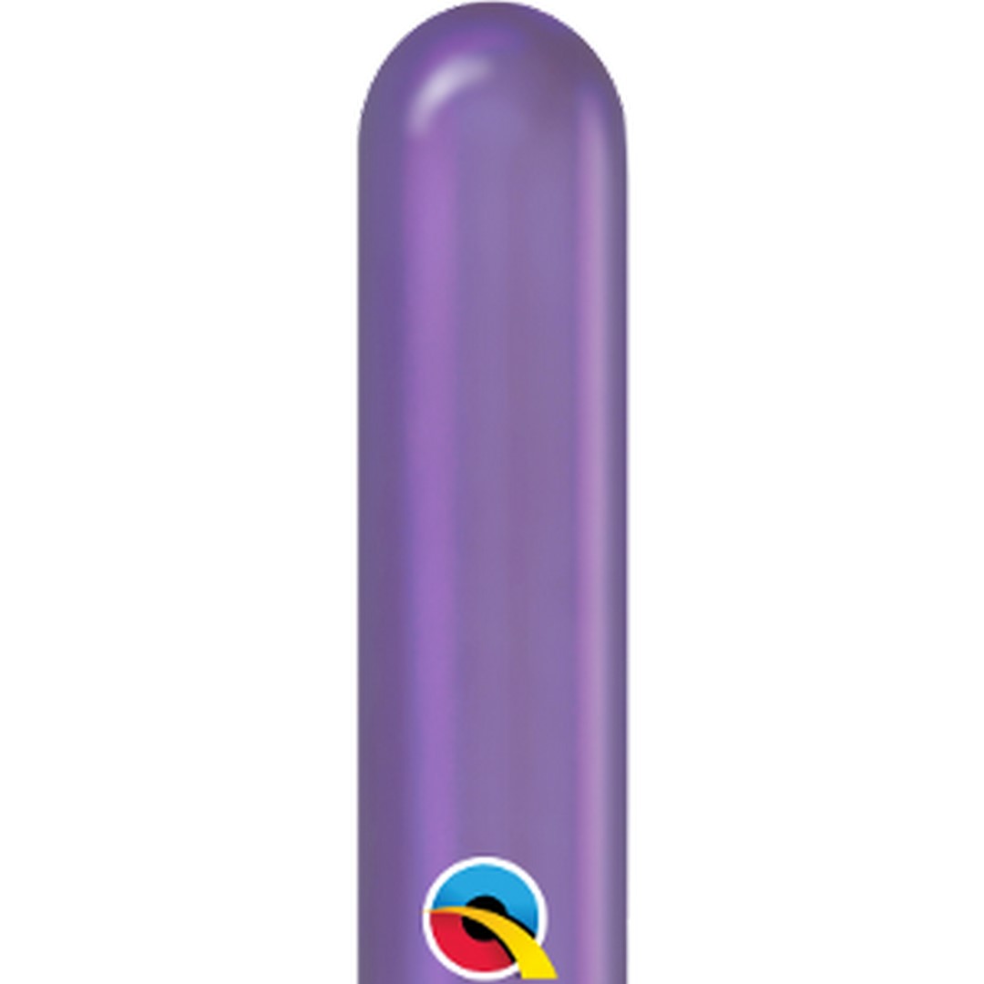 (100) 260 Chrome Purple balloons