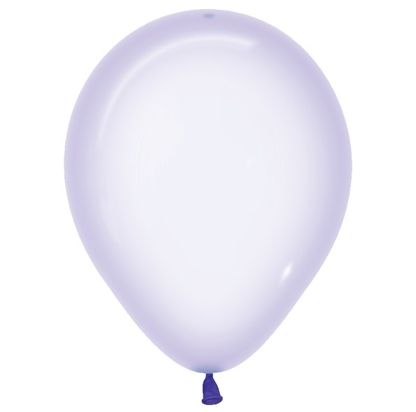 BET (100) 11" Crystal Pastel Lilac balloons