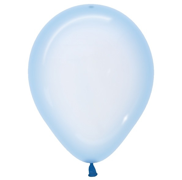 BET (100) 11" Crystal Pastel Blue balloons