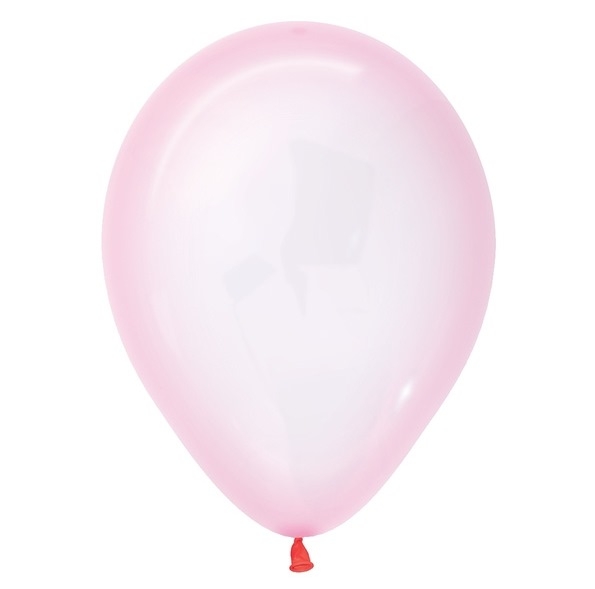BET (100) 11" Crystal Pastel Pink balloons