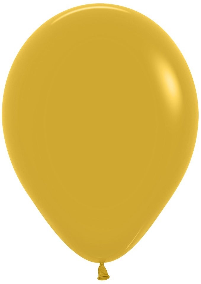 BET (100) 11" Deluxe Mustard balloons