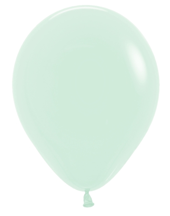 SEM (100) 11" Pastel Matte Green balloons