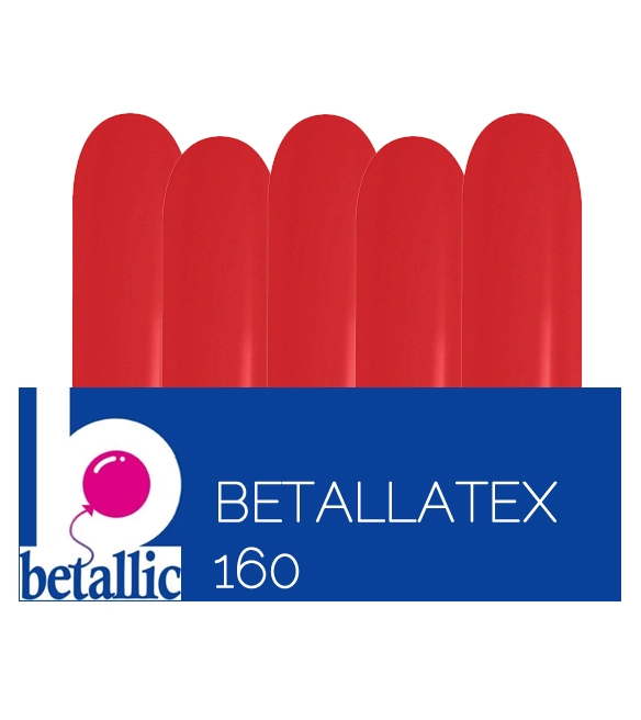 BET (100) 160 Metallic Red balloons