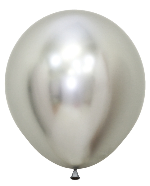 SEM (15) 18" Reflex Silver balloons
