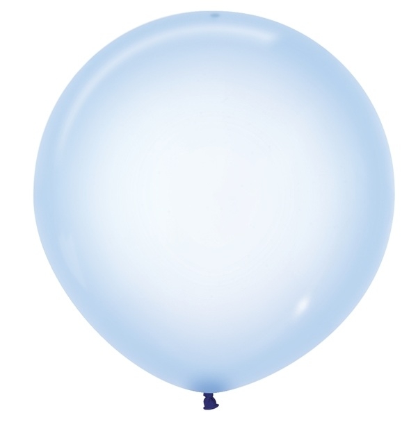BET (1) 24" Crystal Pastel Blue balloon