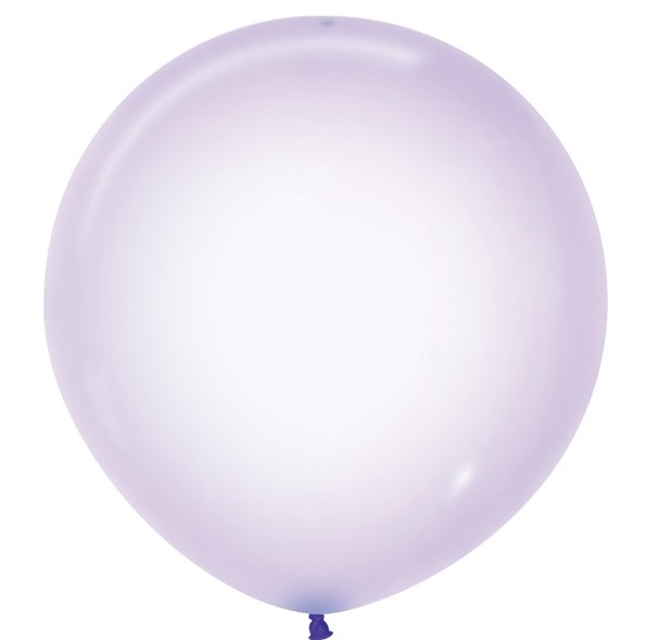 BET (1) 24" Crystal Pastel Lilac balloon