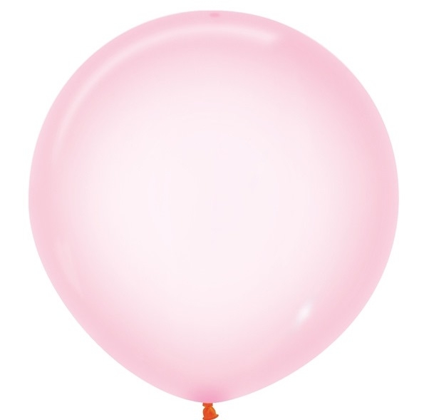 BET (1) 24" Crystal Pastel Pink balloon