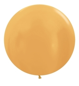 BET (1) 24" Metallic Gold balloon