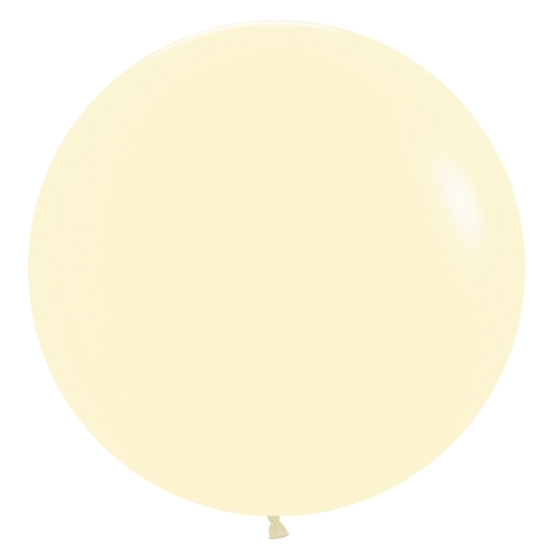 BET (1) 24" Pastel Matte Yellow balloon