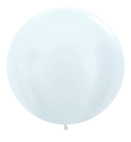 BET (1) 24" Pearl White balloon