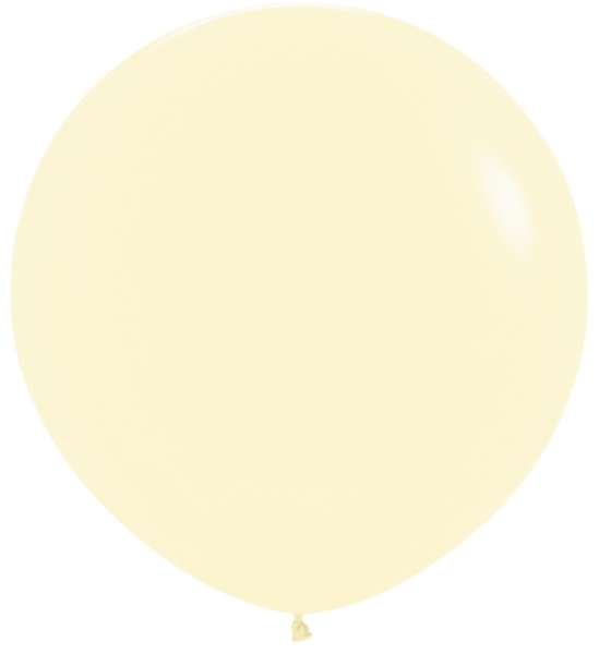 BET (1) 36" Pastel Matte Yellow balloon