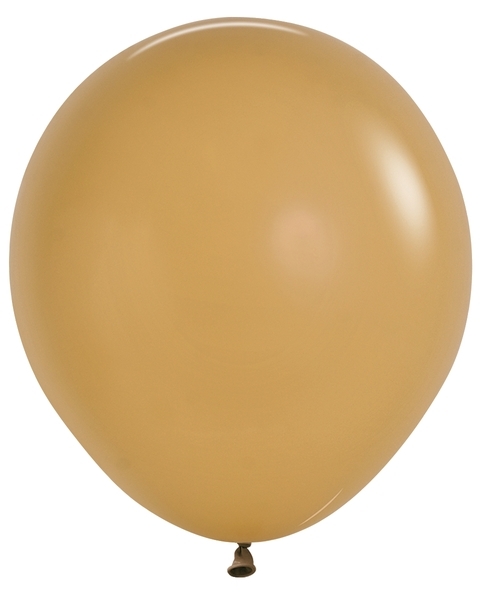 SEM (25) 18" Deluxe Latte balloons