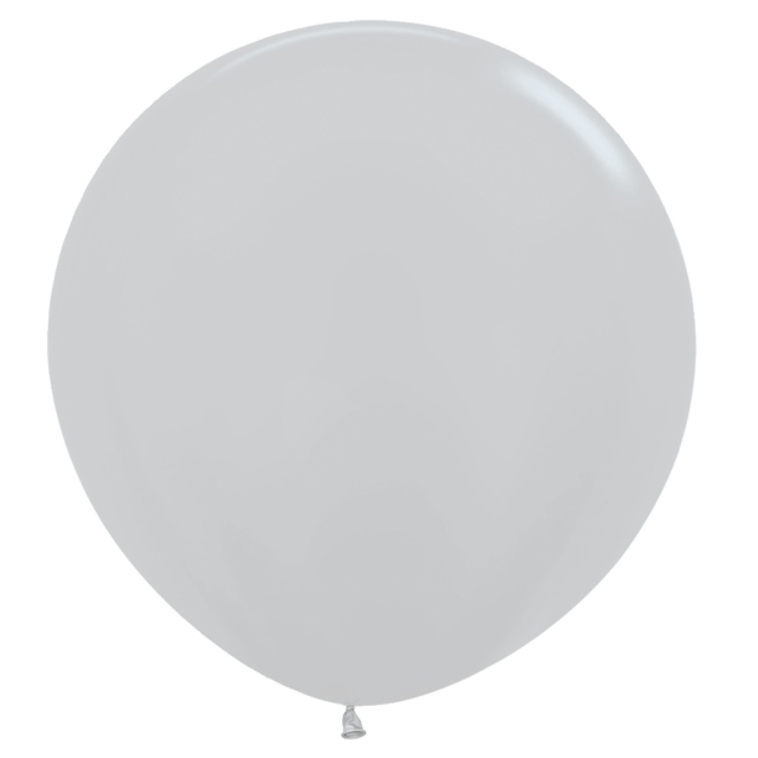 BET (1) 36" Metallic Silver balloon