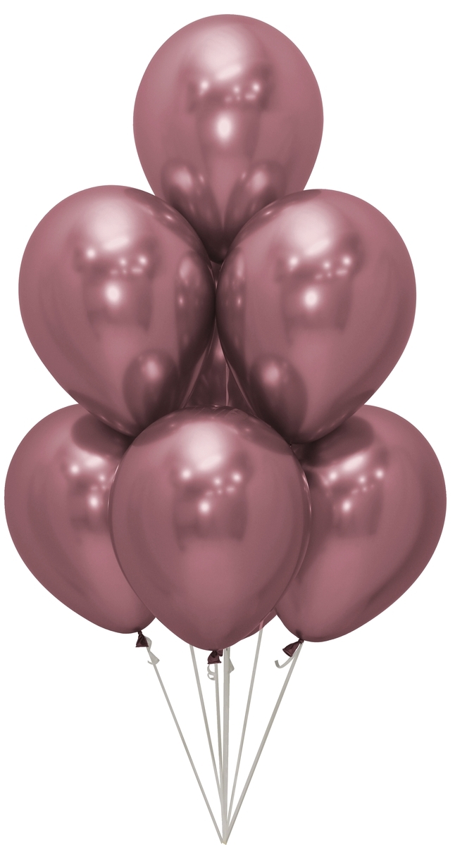 BET (50) 11" Reflex Pink balloons