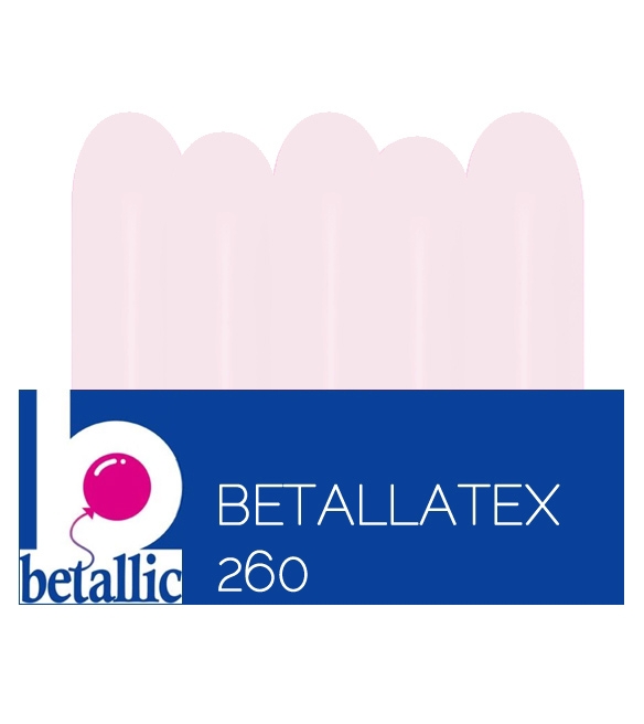 SEM (50) 260 Pastel Matte Pink Latex Nozzles Up balloons