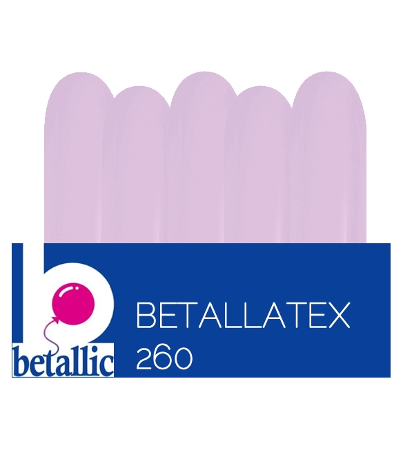 BET (50) 260 Pearl Lilac balloons