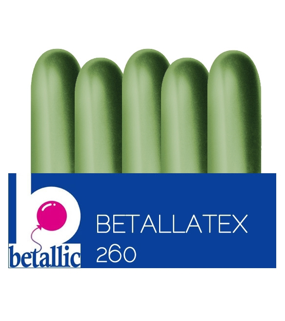 BET (50) 260 Reflex Key Lime Green balloons