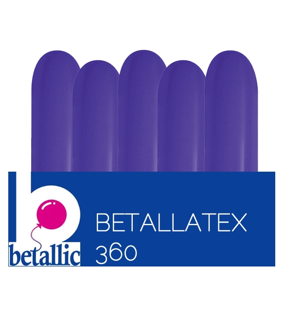 BET (50) 360 Crystal Violet balloons