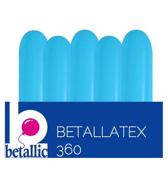 BET (50) 360 Fashion Blue balloons