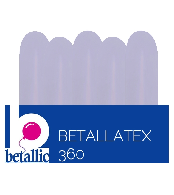 BET (50) 360 Pearl Periwinkle balloons