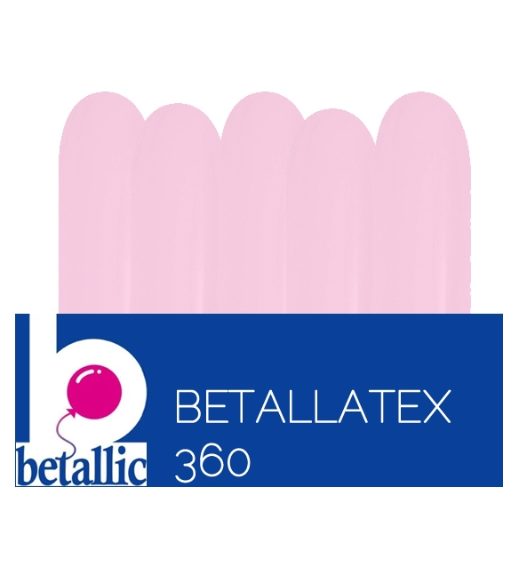 BET (50) 360 Pearl Pink balloons