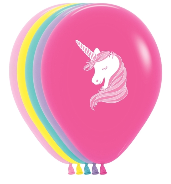 BET (50) 11" Unicorn  balloons