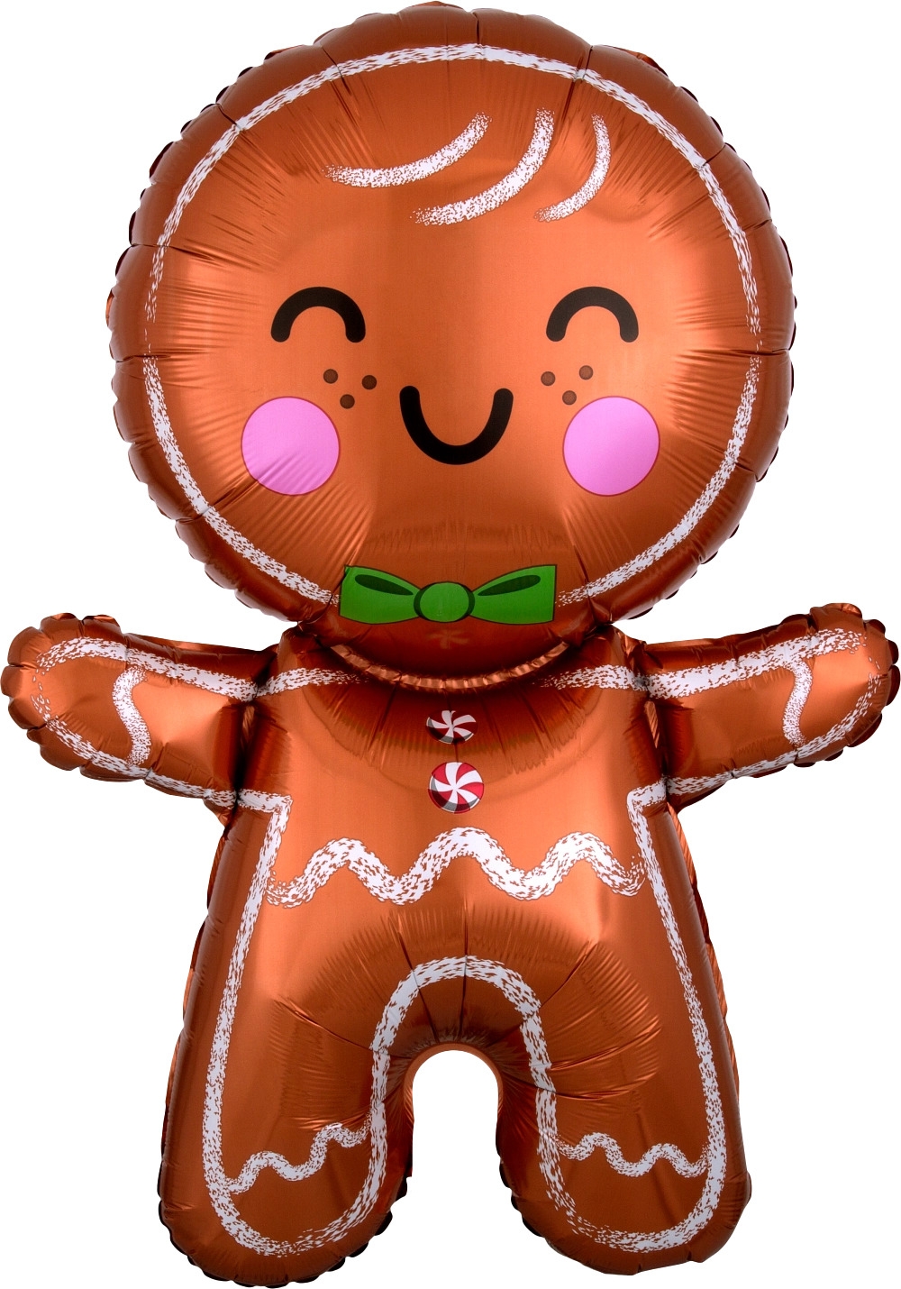 Christmas Happy Gingerbread Man balloon