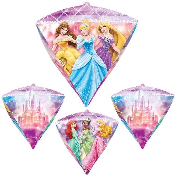 DIAMONDZ - Disney Princess 15"x17" balloon