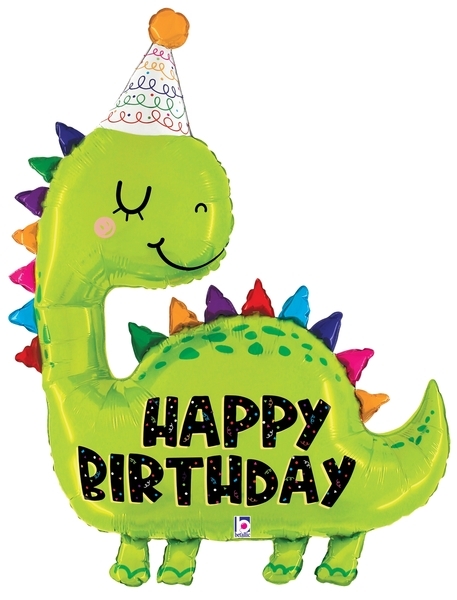 Dino Birthday balloon