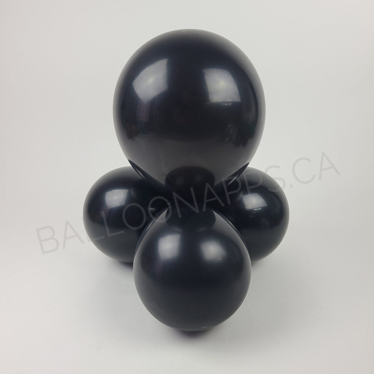 NEW ECONO (100) 11" Black balloons